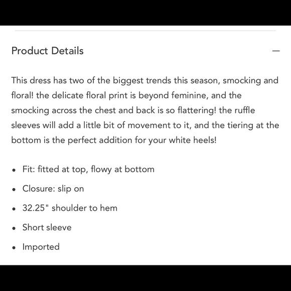 Altar’d State Dress - Picture 5 of 5